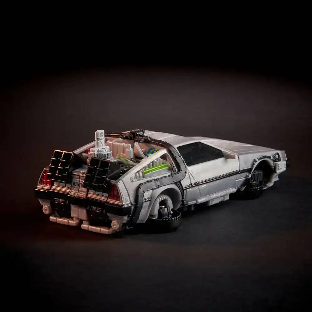 Transformers x Zurück in die Zukunft Actionfigur Delorian 14 cm - Smalltinytoystore