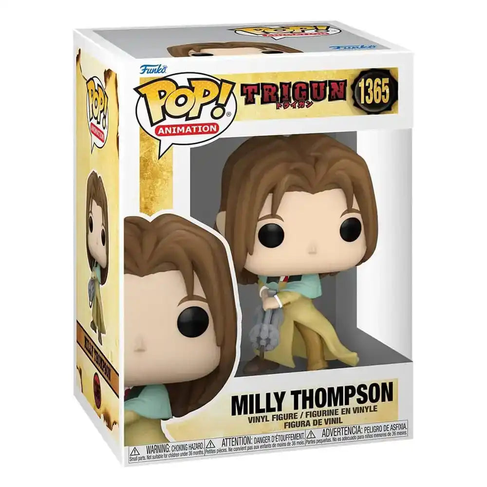 Trigun POP! Animation Vinyl Figur Milly Thompson 9 cm - Smalltinytoystore
