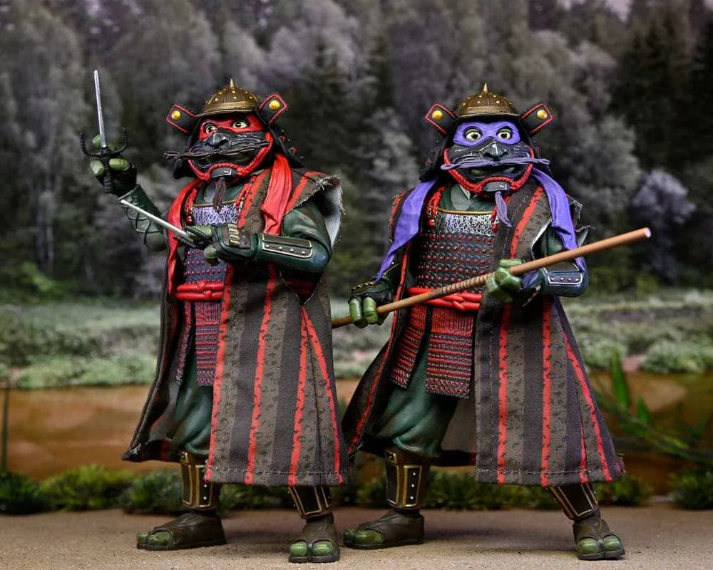 Turtles III Actionfiguren 2-Pack Donatello & Raphael 18 cm - Smalltinytoystore