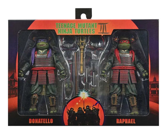Turtles III Actionfiguren 2-Pack Donatello & Raphael 18 cm - Smalltinytoystore