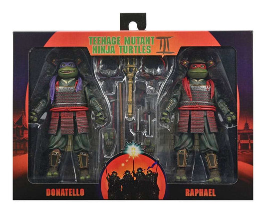Turtles III Actionfiguren 2-Pack Donatello & Raphael 18 cm - Smalltinytoystore