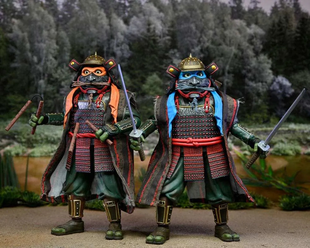 Turtles III Actionfiguren 2-Pack Leonardo & Michelangelo 18 cm - Smalltinytoystore