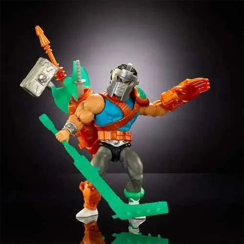 Turtles of Grayskull Masters of the Universe Origins Casey Jones EU Version - Smalltinytoystore