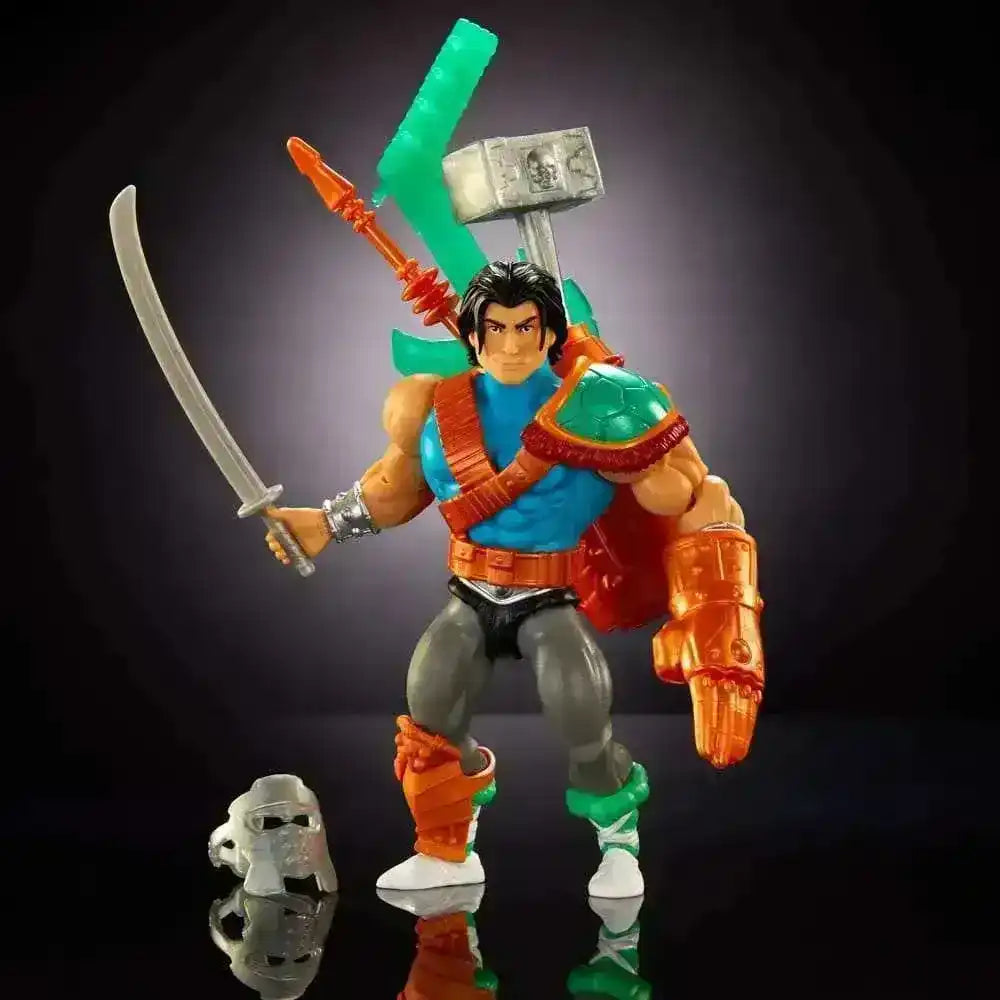 Turtles of Grayskull Masters of the Universe Origins Casey Jones EU Version - Smalltinytoystore
