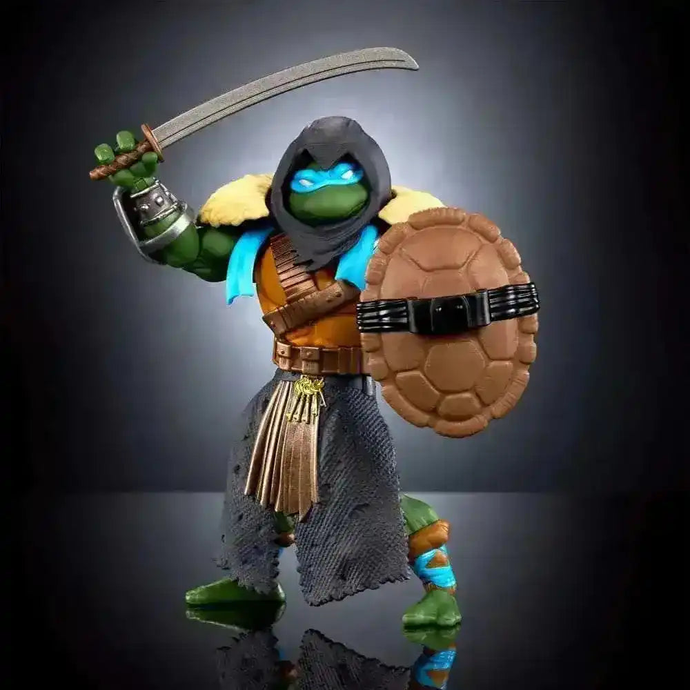 Turtles of Grayskull Masters of the Universe Origins Stealth Armor Leonardo 2024 EU Card - Smalltinytoystore