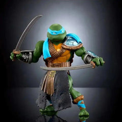 Turtles of Grayskull Masters of the Universe Origins Stealth Armor Leonardo 2024 EU Card - Smalltinytoystore
