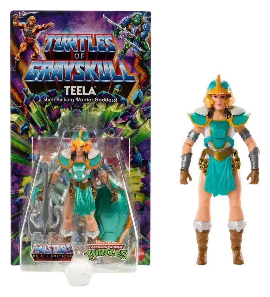 Turtles of Grayskull Masters of the Universe Origins Teela EU Card - Smalltinytoystore