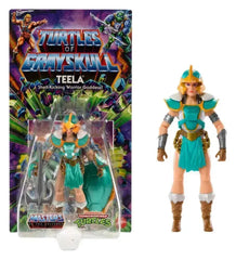 Turtles of Grayskull Masters of the Universe Origins Teela EU Card - Smalltinytoystore