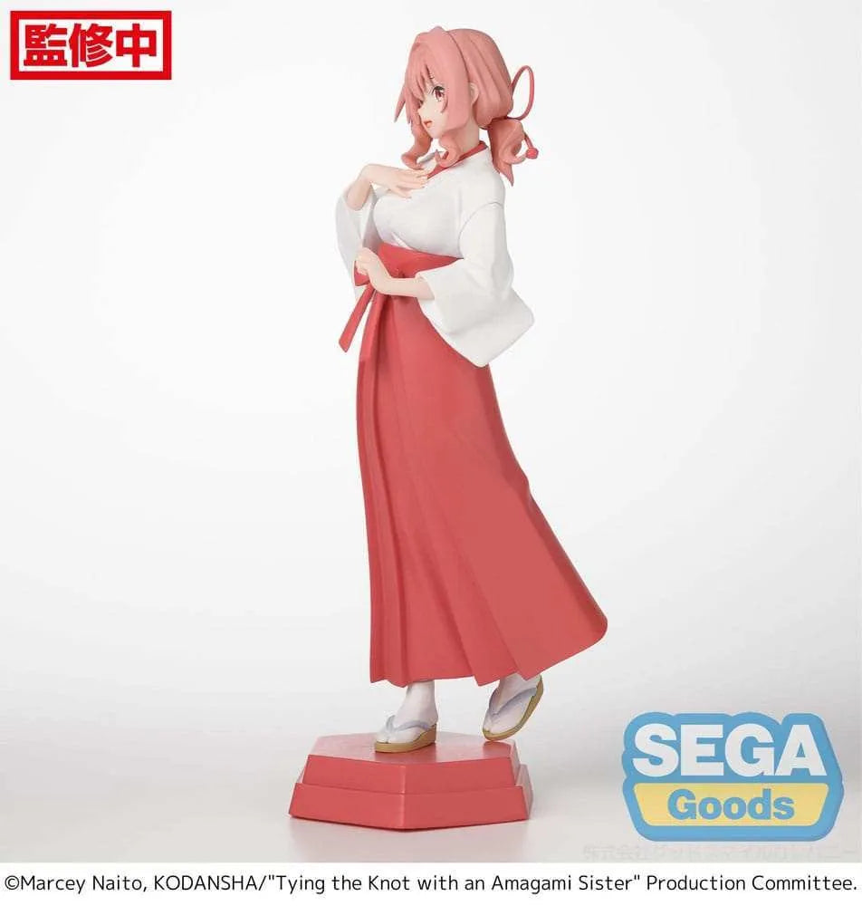 Tying the Knot with an Amagami Sister Desktop x Decorate Collections PVC Statue Yuna Amagami 16 cm - Smalltinytoystore