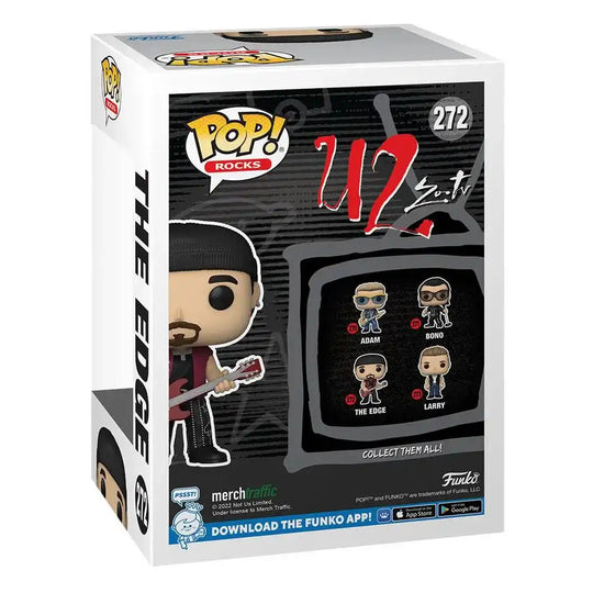 U2 POP! Rocks Vinyl Figur Zoo TV Edge 9 cm - Smalltinytoystore