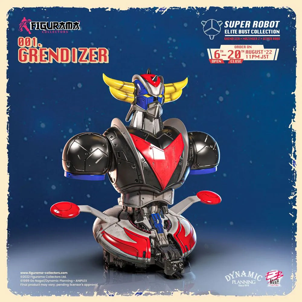 UFO Robot Grendizer Super Robot Elite Büste 1/3 Grendizer 26 cm - Smalltinytoystore