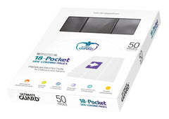 Ultimate Guard 18-Pocket Pages Side-Loading Schwarz (50) - Smalltinytoystore