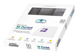 Ultimate Guard 18-Pocket Pages Side-Loading Schwarz (50) - Smalltinytoystore