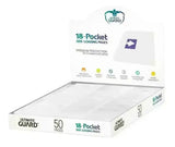 Ultimate Guard 18-Pocket Pages Side-Loading Weiß (50) - Smalltinytoystore