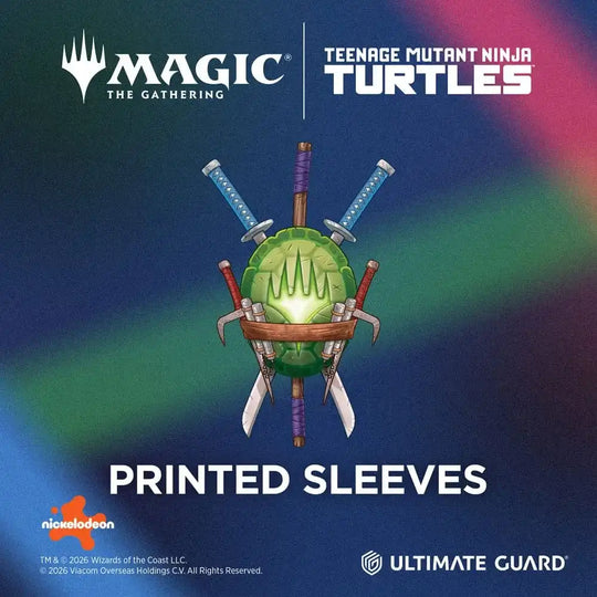 Ultimate Guard Art Sleeves Magic: The Gathering | Teenage Mutant Ninja Turtles - Pizza Box