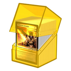 Ultimate Guard Boulder 100+ Clear - Amber - Smalltinytoystore