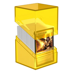 Ultimate Guard Boulder 100+ Clear - Amber - Smalltinytoystore