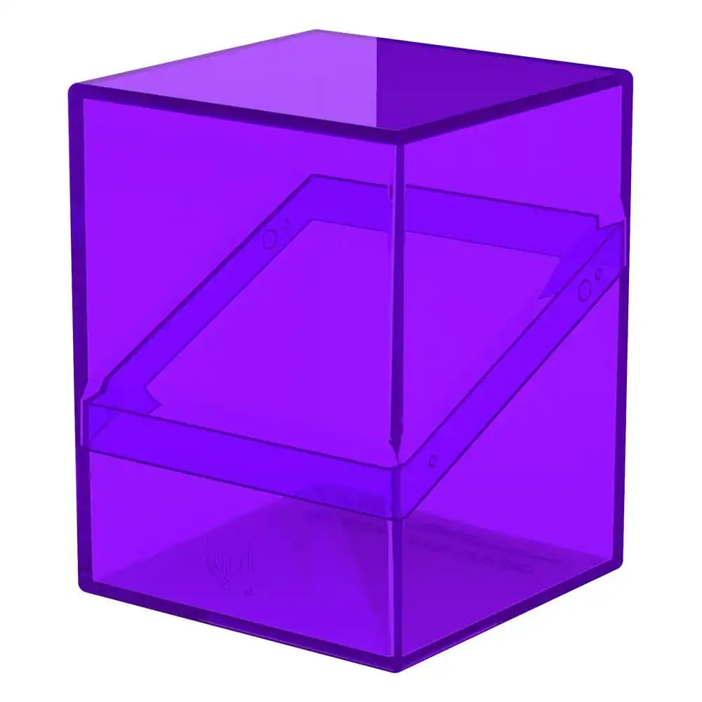 Ultimate Guard Boulder 100+ Clear - Amethyst - Smalltinytoystore