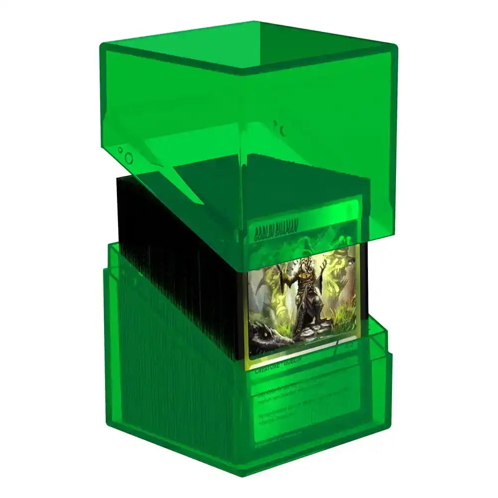 Ultimate Guard Boulder 100+ Clear - Emerald - Smalltinytoystore