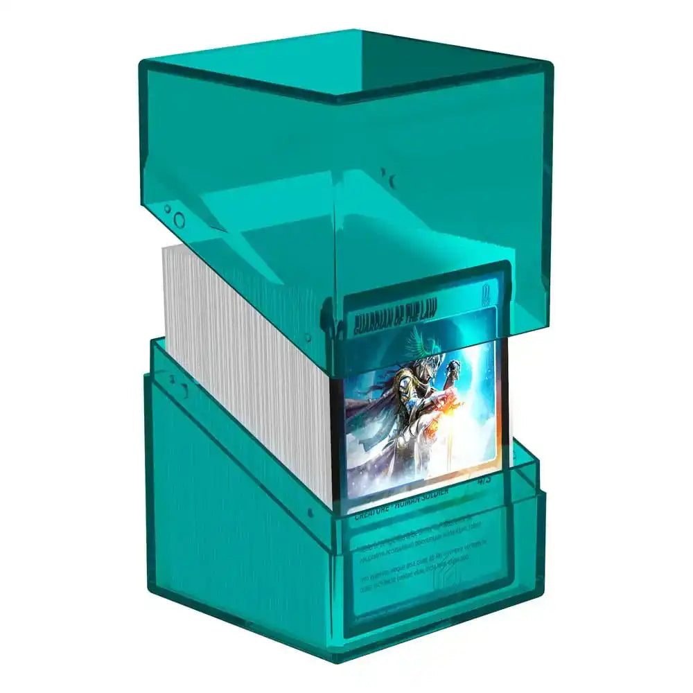 Ultimate Guard Boulder 100+ Clear - Malachite - Smalltinytoystore