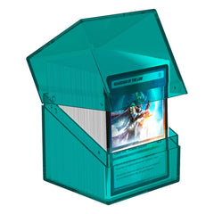 Ultimate Guard Boulder 100+ Clear - Malachite - Smalltinytoystore