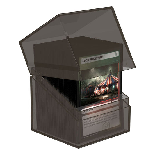 Ultimate Guard Boulder 100+ Clear - Onyx - Smalltinytoystore