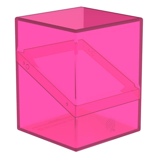 Ultimate Guard Boulder 100+ Clear - Rhodonite - Smalltinytoystore