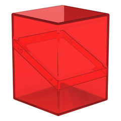 Ultimate Guard Boulder 100+ Clear - Ruby - Smalltinytoystore
