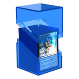 Ultimate Guard Boulder 100+ Clear - Sapphire - Smalltinytoystore