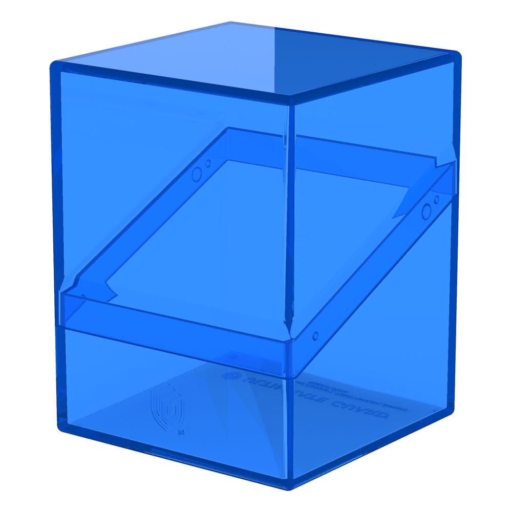 Ultimate Guard Boulder 100+ Clear - Sapphire - Smalltinytoystore