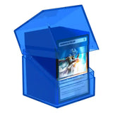 Ultimate Guard Boulder 100+ Clear - Sapphire - Smalltinytoystore