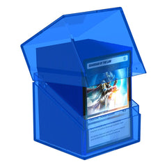 Ultimate Guard Boulder 100+ Clear - Sapphire - Smalltinytoystore