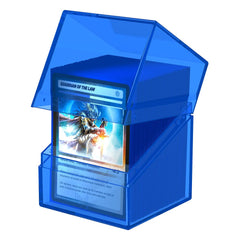 Ultimate Guard Boulder 100+ Clear - Sapphire - Smalltinytoystore