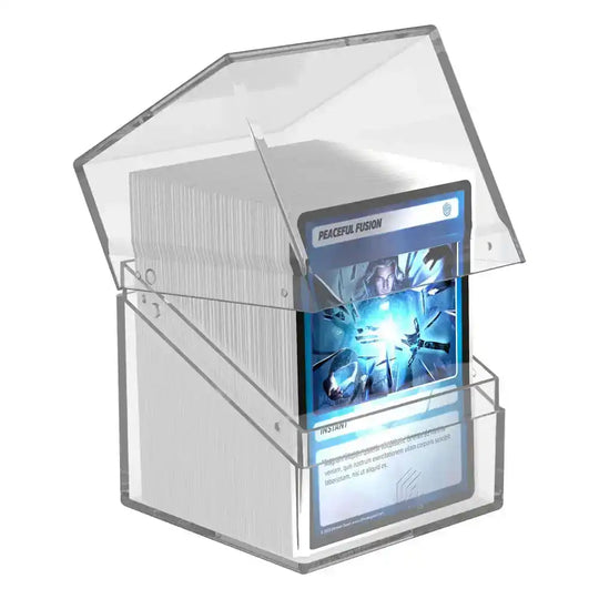 Ultimate Guard Boulder 100+ Clear - Transparent - Smalltinytoystore