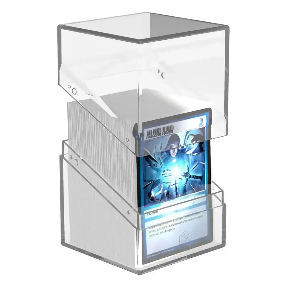Ultimate Guard Boulder 100+ Clear - Transparent - Smalltinytoystore
