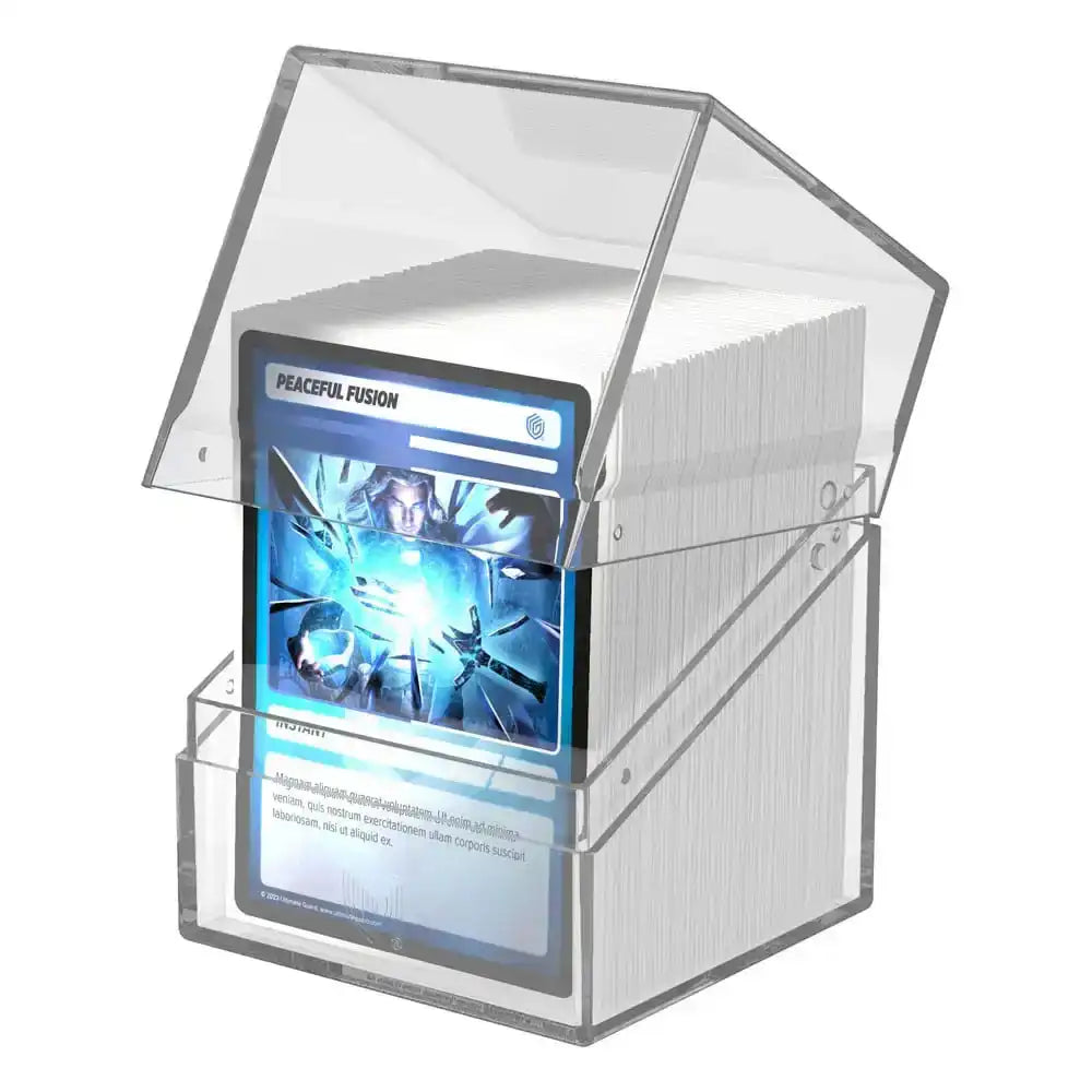 Ultimate Guard Boulder 100+ Clear - Transparent - Smalltinytoystore