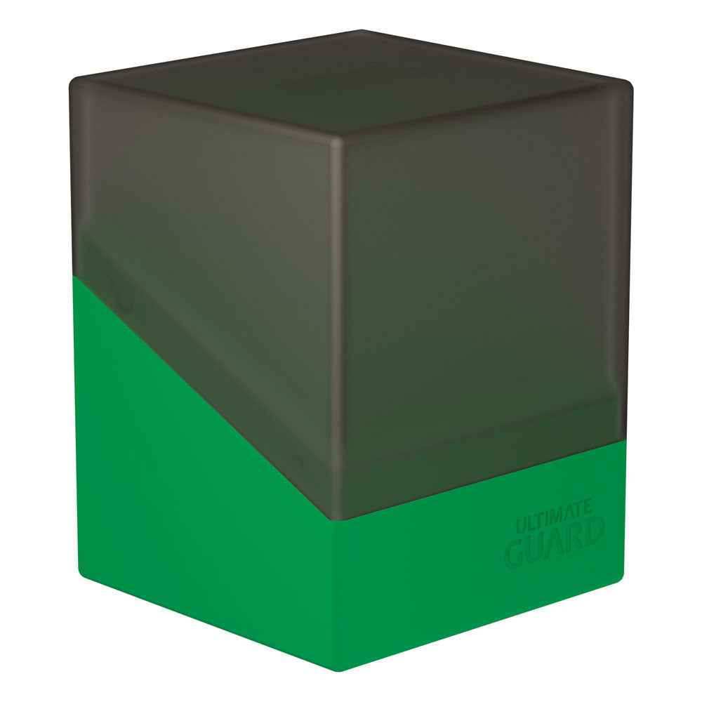 Ultimate Guard Boulder Deck Case 100+ SYNERGY Schwarz/Grün - Smalltinytoystore