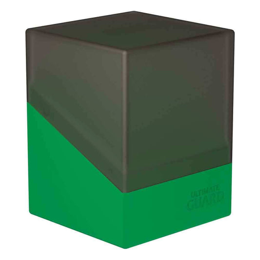 Ultimate Guard Boulder Deck Case 100+ SYNERGY Schwarz/Grün - Smalltinytoystore