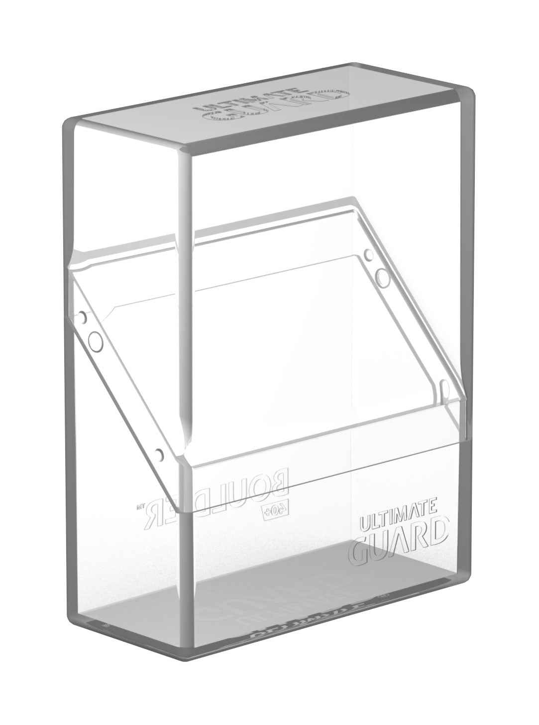 Ultimate Guard Boulder Deck Case 40+ Standardgröße Transparent - Smalltinytoystore