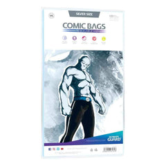 Ultimate Guard Comic Bags wiederverschließbar Silver Size (100) - Smalltinytoystore