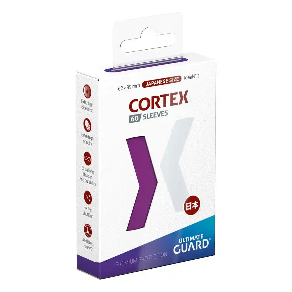 Ultimate Guard Cortex Sleeves Japanese Size Lila (60) - Smalltinytoystore