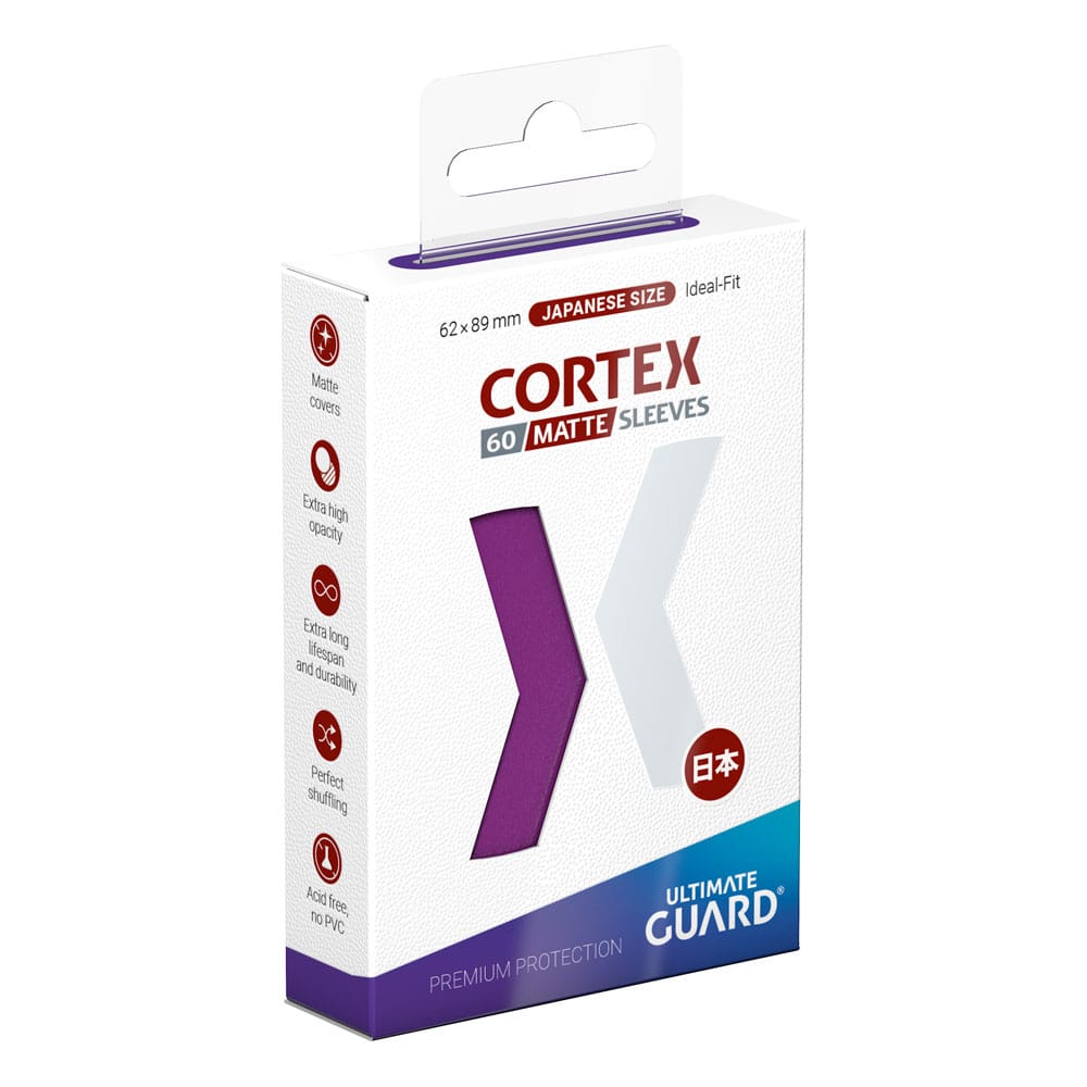 Ultimate Guard Cortex Sleeves Japanese Size Matte Lila (60) - Smalltinytoystore