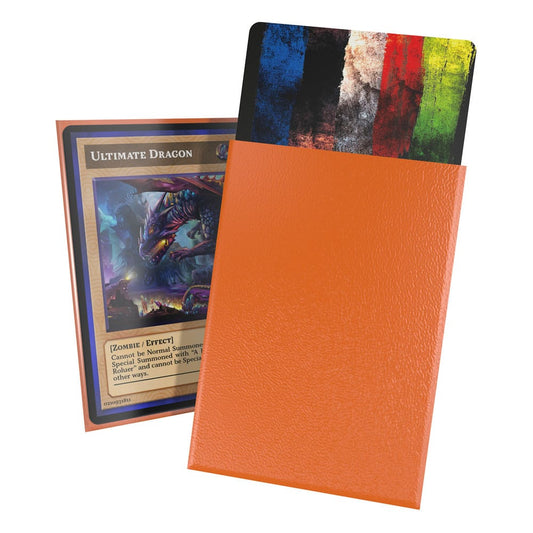 Ultimate Guard Cortex Sleeves Japanese Size Matte Orange (60) - Smalltinytoystore