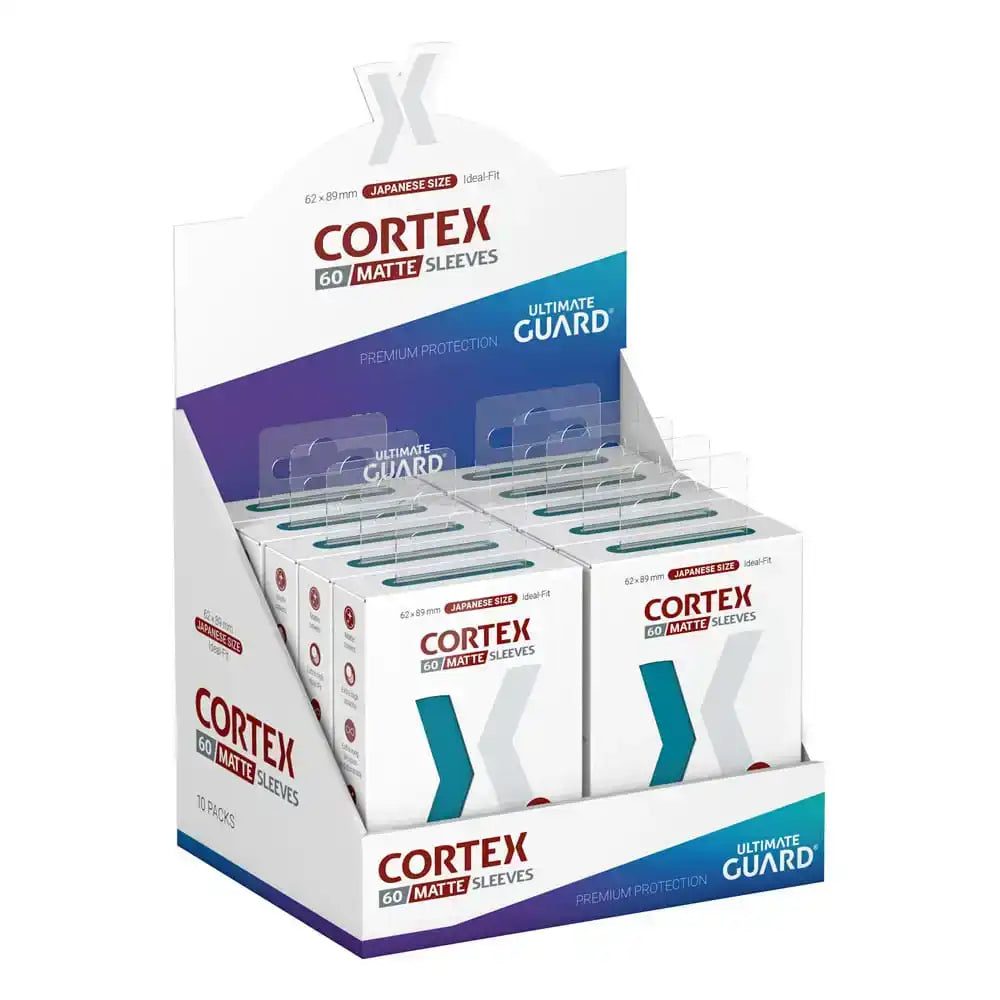 Ultimate Guard Cortex Sleeves Japanese Size Matte Petrol (60) - Smalltinytoystore