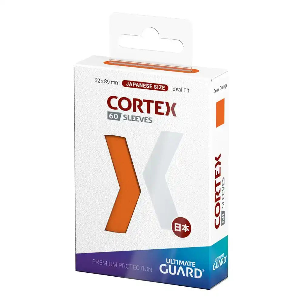 Ultimate Guard Cortex Sleeves Japanese Size Orange (60) - Smalltinytoystore
