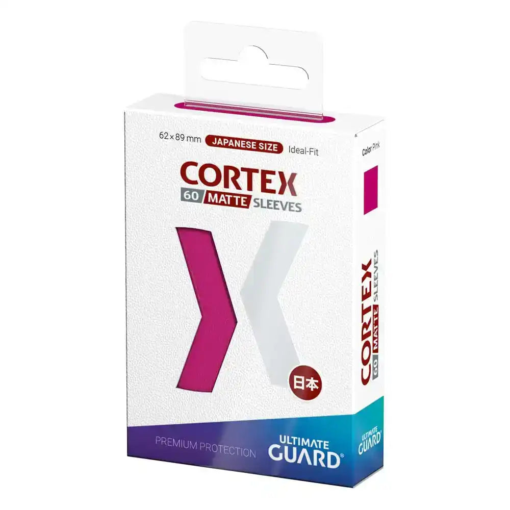 Ultimate Guard Cortex Sleeves Japanische Größe Matte Pink (60) - Smalltinytoystore