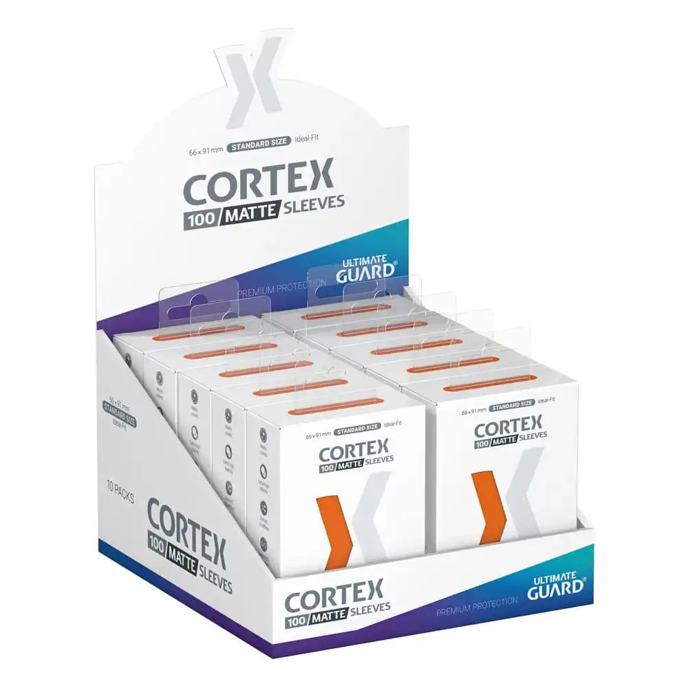 Ultimate Guard Cortex Sleeves Standardgröße Matt-Orange (100) - Smalltinytoystore
