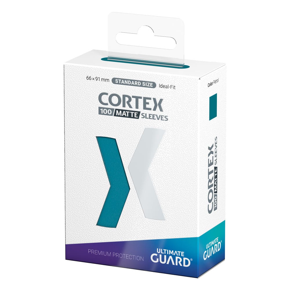 Ultimate Guard Cortex Sleeves Standardgröße Matt-Petrolblau (100) - Smalltinytoystore