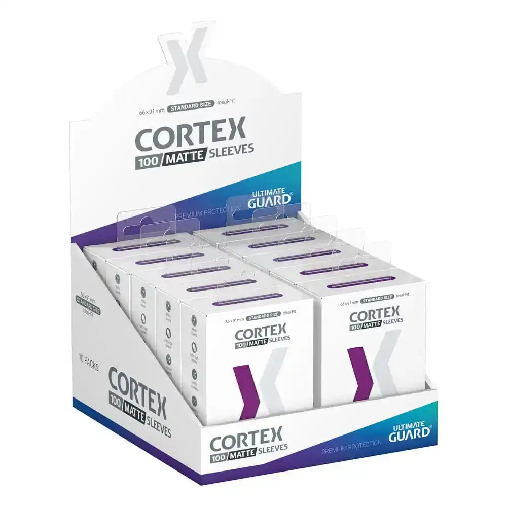 Ultimate Guard Cortex Sleeves Standardgröße Matt-Violett (100) - Smalltinytoystore