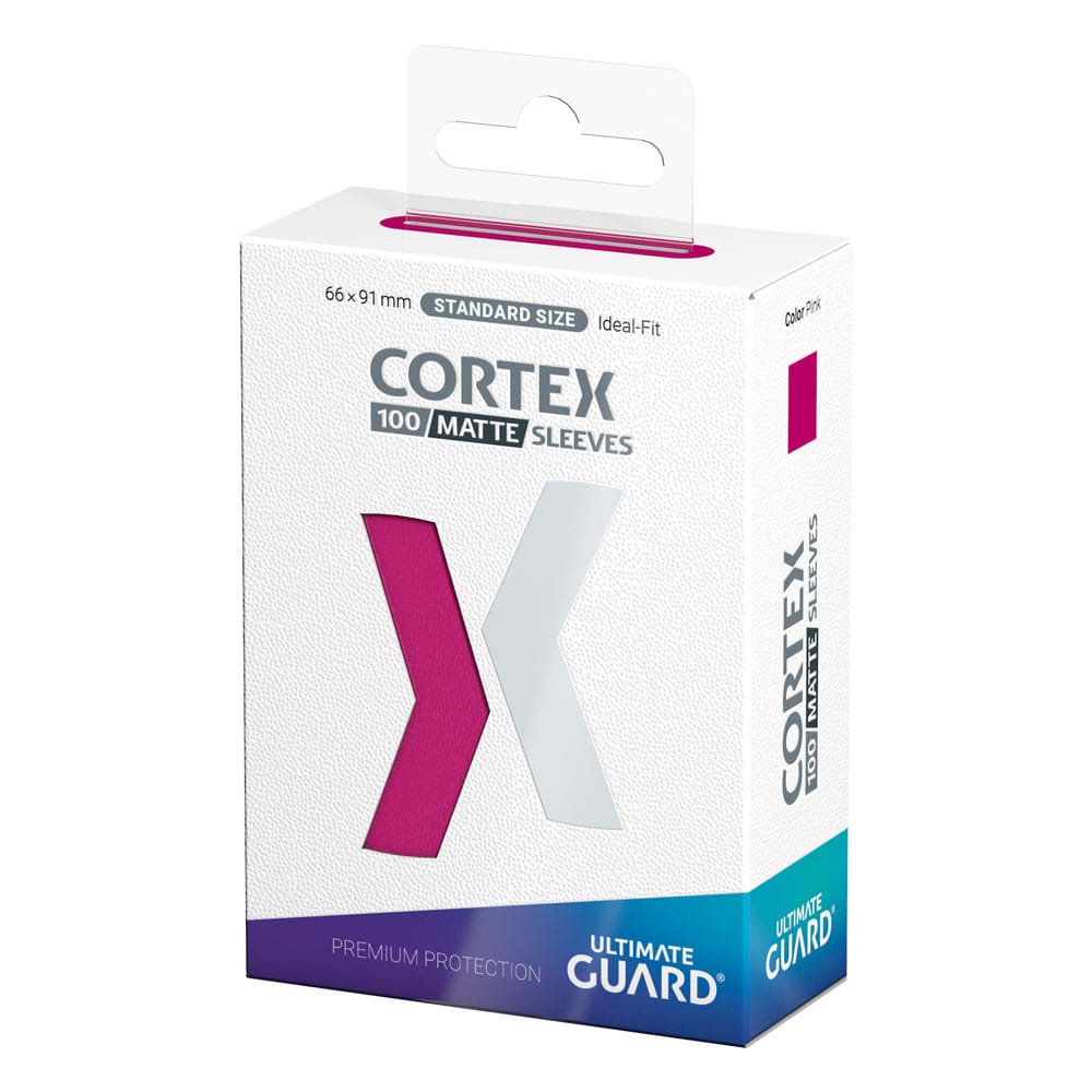 Ultimate Guard Cortex Sleeves Standardgröße Matte Pink (100) - Smalltinytoystore